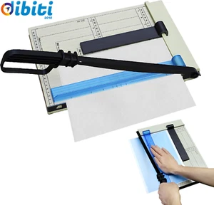 Taglierina a Leva per Carta A4, Taglierina Professionale per Fotografie, Con Dis - Foto 1 di 12