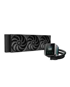 DeepCool Mystique 360 AIO Liquid CPU Cooler ARGB LCD Screen | Intel AMD | 360mm - Afbeelding 1 van 6