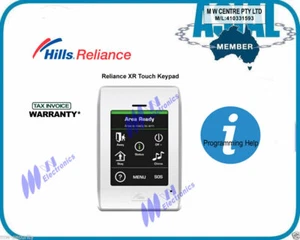 GST incl Hills DAS Alarm Reliance XR PRO Touch Keypad (S110617) XRpro - Picture 1 of 4