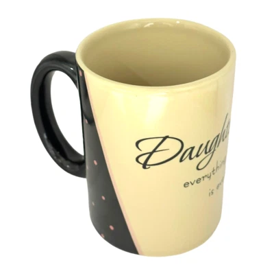 Taza Carson Heart to Heart Daughter Everything I Love taza de té de café 14 oz Foto 1 de 4