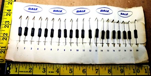 (20) VINTAGE DALE RESISTORS CW-2 3.9KΩ 5% Y7746 - NOS - Picture 1 of 6