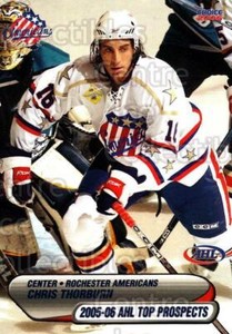 2005-06 AHL Top Prospects #43 Chris Thorburn