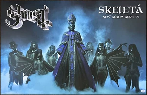 Ghost Skeleta Limited Edition Neu RAR Tour | Album Release Poster Display! - Bild 1 von 2