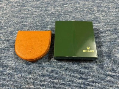 carteira moeda rolex couro marrom item não à venda - Imagem 1 de 2
