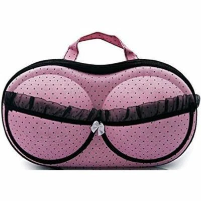 Roupa íntima feminina estojo viagem bolsa de armazenamento portátil caixa cor pode variar (multi) - Imagem 1 de 4