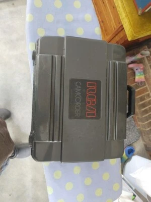 RCA Camcorder VHS-C Video Camera Hard Carrying Case kk042 Vintage - Image 1 of 2