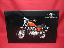 SUPERB MINICHAMPS 1/12 1973 Triumph Hurricane X75 in Orange 122 133600