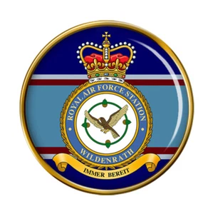 RAF Station Wildenrath Pin Badge - Picture 1 of 3