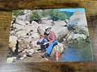 Vintage Old Blackrock Lode Country California Deckle Edge Postcard