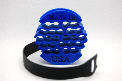 Cable Blue Ethernet Comb/Organizer - 24 Hole Cat 5/6 UTP - Comes With Tie - USA - Image 1 of 3