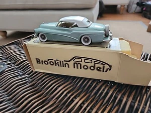 BROOKLIN MODELS 1/43 BRK 20x BUICK SKYLARK CAR 1953 Metallic Eau De Nil Boxed - Picture 1 of 9