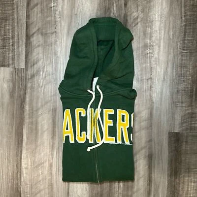 Sudadera con capucha Green Bay Packers comida chatarra cremallera completa - mediana Foto 1 de 4