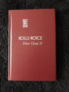 Rolls-Royce Silver Cloud II 1960-62 Owners Manual Handbook 2nd Ed. TSD754 OEM - Picture 1 of 11