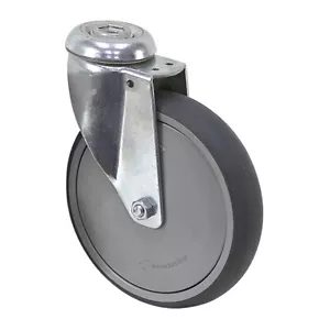 Rueda de orificio de perno giratorio rombo de 6" x 1-1/4" 1-4435 - Imagen 1 de 1