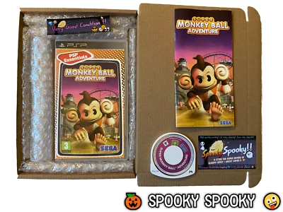 Super Monkey Ball Adventure Sony PSP Essentials - UK PAL VGC CIB - Tracked - Image 1 of 4
