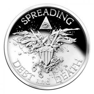 2013 Warbird 2 OZ Proof - Silver Bullet Silver Shield - Heidi Wastweet Sculpt AG - Picture 1 of 4