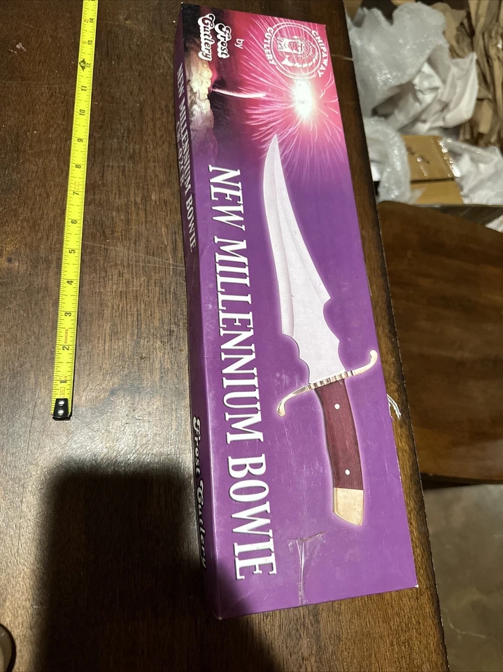 Frost Cutlery Millennium Bowie Fixed Blade Knife