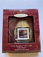 Hallmark Keepsake U.S.S Enterprise NCC-1701 Star Trek 1999 Stamp Edition NIB NEW