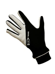Icedress - Two Color Thermal Figure Skating Gloves "IceDress-Sport" (Black and W - Picture 1 of 7