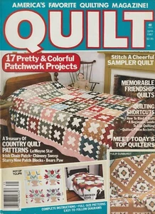 QUILT Magazine Vol.  9 No. 1 Spring 1987 - Picture 1 of 1
