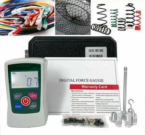 Medidor de fuerza dinamómetro digital probador de empuje 20N para prueba de fuerza de laboratorio - Imagen 1 de 22