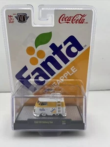 New M2 1/64 Fanta Pineapple 1960 VW Delivery Van - Picture 1 of 2