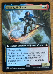 MTG Zendikar Rising, Kaza, Roil Chaser - Borderless - Picture 1 of 1
