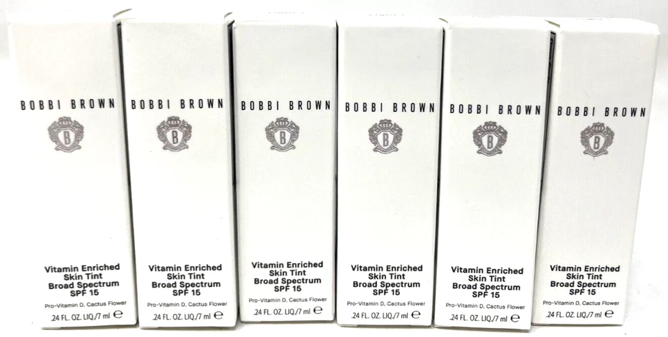 (6) Bobbi Brown Vitamin Enriched Skin Tint New In Packaging 0.24 fl oz Light 1 - Image 1 of 3