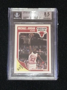 Fleer Michael Jordan 1989-90 #21 BGS 8,5 HOF Chicago Bulls - Imagen 1 de 2