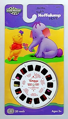 2004 VIEW-MASTER #H0701 "DISNEY POOH'S HEFFALUMP MOVIE" 3-REEL RACK PACK - Image 1 of 3