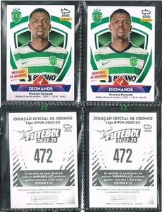 TRUE RC Ousmane Diomande rookie Sticker 2022/2023 Panini Futebol - Sporting #472 - Picture 1 of 1