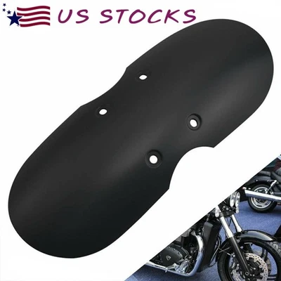 Black Front Fender Mudguard Short For Triumph Bonneville T100 Thruxton 2001-2016 - Изображение 1 из 4