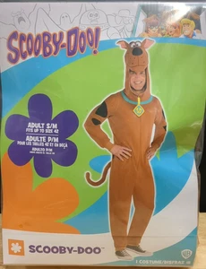 SCOOBY-DOO Spirit Adulto Cremallera Una Pieza Peluche Disfraz Pequeño/Md Union Traje NUEVO - Imagen 1 de 4