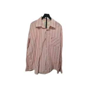Pepe Jeans 3X Men's Button Down Shirt Cotton Multicolor Long Sleeve Stripe Shirt - Picture 1 of 9