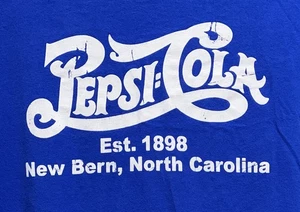 T-Shirt LRG Long Sleeved "Pepsi-Cola" Est. 1898 New Bern NC T-Shirt - Picture 1 of 2
