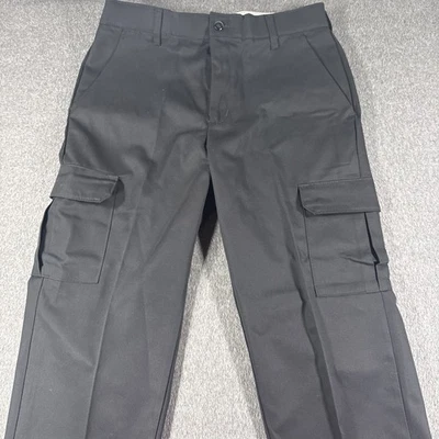Pantalones cargo Red Kap para hombre 34x31 ropa de trabajo mecánico fontanero utilitario negros Foto 1 de 4