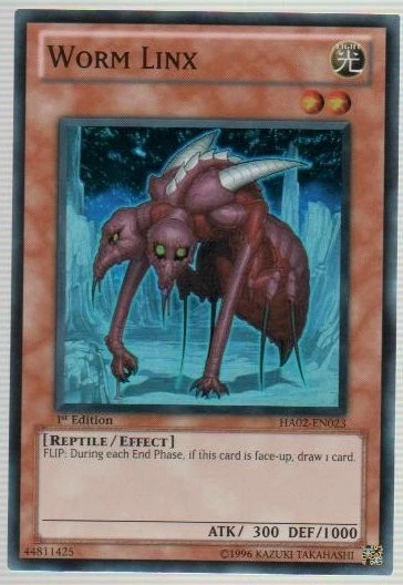 Worm Linx - HA02-EN023 - Super Rare - 1st Edition Near Mint Hidden Arsenal 2 - Image 1 of 1