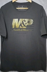 Smith & Wesson M&P Pre-shrunk T-Shirt, Sz XL, Gray - Picture 1 of 7