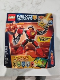 LEGO NEXO KNIGHTS: Battle Suit Macy (70363) and Battle Suit Clay set (70362)