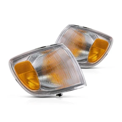 For 1998 1999 2000 Toyota Sienna Front Signal Light Pair DOT TO2530129 Foto 1 de 4