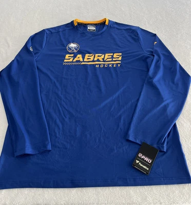 Buffalo Sabres Fanatics Authentic Pro NHL Locker Room Long Sleeve Shirt 3XL - Image 1 of 4