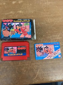 (Box and instruction manual included) BANDAI Kinnikuman Muscle Tag Match Famicom