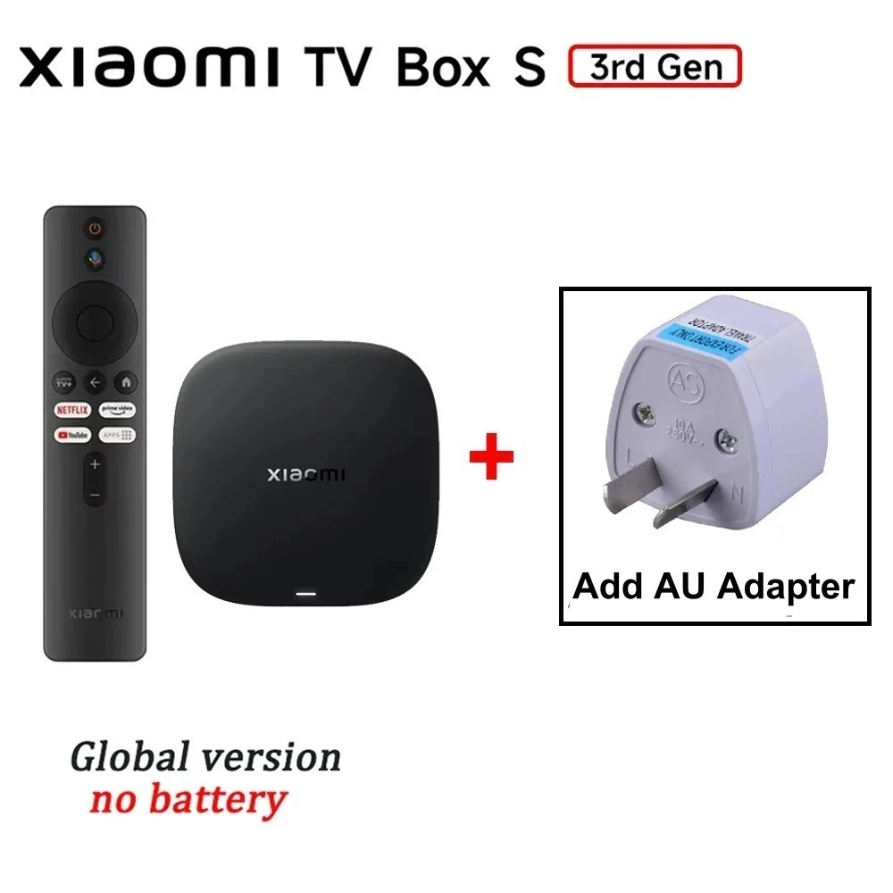 Xiaomi Mi Box S セットトップボックス（輸入品) 小米盒子S国際版