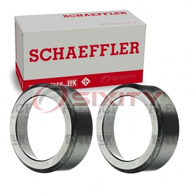 Carreras de cojinete de rueda interior delantera Schaeffler 2 piezas para Ford B-600 1980-1983 ww Foto 1 de 4