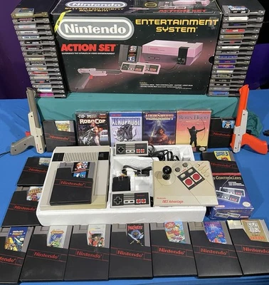 Consola Nintendo NES +50 Juegos Contra Mario Zelda Tetris Castlevania Foto 1 de 4