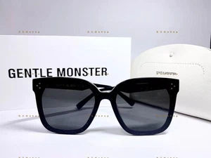 Gentle Monster Her Sunglasses Black Frame Classic Style【Mint】 - Picture 1 of 6