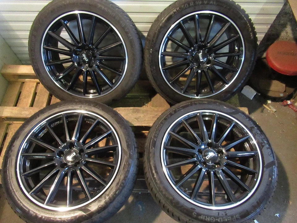 !8mm! Winterräder Mercedes GLC VAG Q3 Q5 A6 A8 Tiguan Kodiaq Tarraco 235/50 R19 - Bild 1 von 4