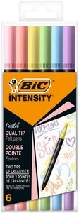 BIC Intensity Dual Tip Pastel Pencils 6 Colours - Picture 1 of 1