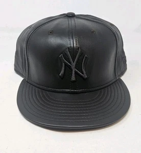 Gorra New Era New York Yankees Genuina Talla 7 7/8 Cuero Genuino Marrón - Imagen 1 de 9