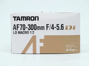 Tamron 70-300mm f/4-5.6 Di LD Macro Autofocus Lens for Sony APLHA/MINOLTA MAXXUM - Picture 1 of 8